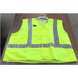 PRO WEAR XL FLUORESCENT YELLOW REFLECTIVE SHIRT
