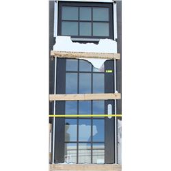 FRONT ENTRY WINDOW WITH MAN DOOR