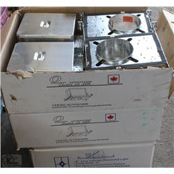 LOT OF THREE 6" NON IC POT LIGHT HOUSINGS