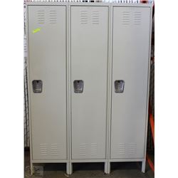 LARGE 1 PC 3 LOCKER UNIT