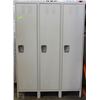 Image 1 : LARGE 1 PC 3 LOCKER UNIT