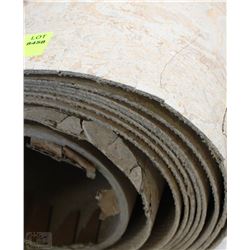 ROLL OF LINO FLOORING UNKNOWN SQFT