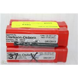 LOT OF 4 CLARKSON-OSBORN 13/64 135 DEG S/P ANSI