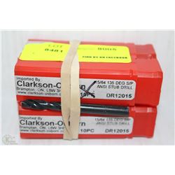 LOT OF 4 CLARKSON-OSBORN 15/64 135 DEG S/P ANSI