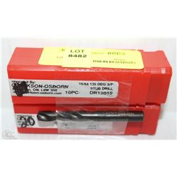 LOT OF 2 CLARKSON-OSBORN 19/64 135 DEG S/P STUB