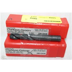 LOT OF 3 CLARKSON-OSBORN 13/32 135 DEG S/P ANSI