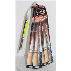 LOT OF 7 PAULIN 5/16 HIGH SPEED DRILL BITS