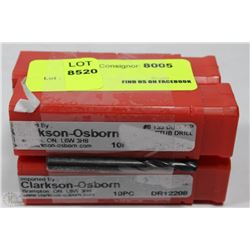 LOT OF 40 CLARKSON-OSBORN #8 135 DEG S/P ANSI