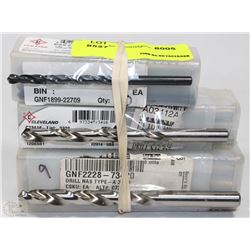 LOT OF 30 ASSORTED CLEVELAND BITS