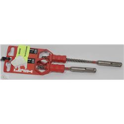 LOT OF 2 ASSORTED HILTI BITS