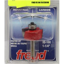 FREUD 1-1/4" ROUTER BIT