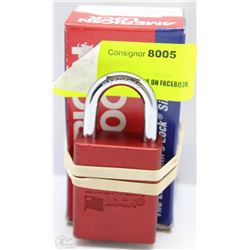 LOT OF 2 AMERICAN LOCK PAD LOCKS