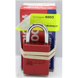 LOT OF 2 AMERICAN LOCK PAD LOCKS