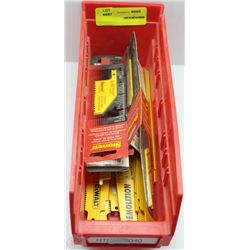 LOT OF ASSORTED JIG SAW BLADES