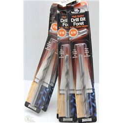 LOT OF EIGHT 5/16 DRILL BITS