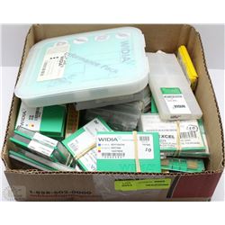 LARGE LOT OF WIDIA TOOLING PEICES