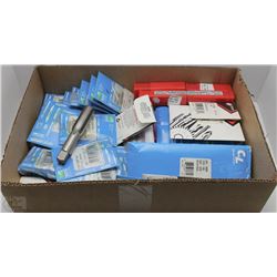 BOX OF ASSORTED DIE AND DRILL BLANKS