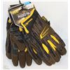 Image 1 : 3 PAIRS OF MECHANIXWEAR PADDED PALM WORK GLOVES