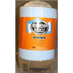 LOT OF 2 TORK BLUE SHOP MAX DISPOSABLE SHOP TOWELS