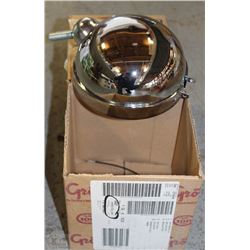 LOT OF 2 GROTE CHROME STEEL LAMPS