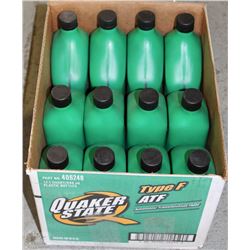 CASE OF QUAKER STATE TYPE F ATF