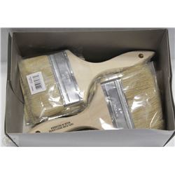 BOX OF 4" CHIP BRUSHES (5/8")