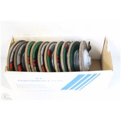 BOX OF CGW ALUMINUM 5X1/4" ANGLE GRINDER WHEELS