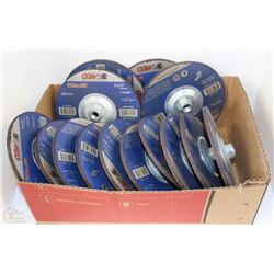 BOX OF CGW METAL 7X1/4" GRINDING WHEELS