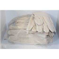12 PAIRS OF LARGE STRING KNIT HOT MILL GLOVES