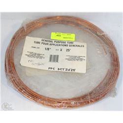 GENERAL PURPOSE 1/8"X25' TUBE