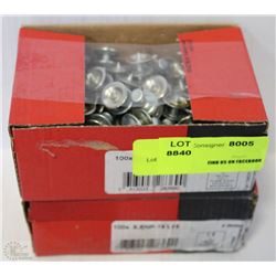 LOT OF 2 CASES OF HILTI 100X X-ENP-19 L15 FIRING