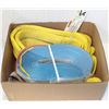 Image 1 : BOX OF 2 ASSORTED TIE DOWN SLINGS