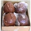 Image 1 : BOX OF BROWN MSA HARD HATS