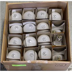 CASE OF SOFT WHITE 100-150 A21 LIGHT BULBS