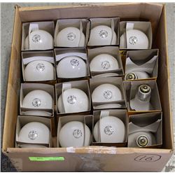CASE OF SOFT WHITE 100-150 A21 LIGHT BULBS