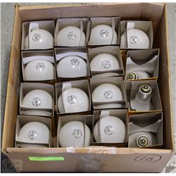 CASE OF SOFT WHITE 100-150 A21 LIGHT BULBS