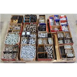 PALLET OF ASSORTED FASTENERS