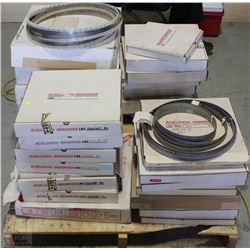 PALLET OF ASSORTED BAND SAW BLADES