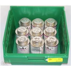 STORAGE CONTAINER W/ 6 IPEX XIRTEC7 PRIMER PURPLE