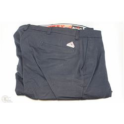 PAIR OF BULWARK NAVY BLUE WORK PANTS SIZE 36