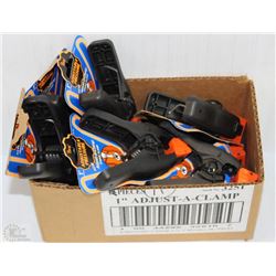 BOX OF "PONY" ADJUSTABLE PRESSURE ADJUST-A-CLAMP