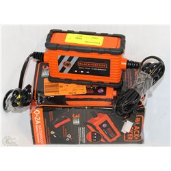 BLACK AND DECKER 0-2A WATERPROOF BATTERY CHARGER