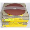 Image 1 : 2 CASES OF KLINGSPOR 80 GRAIN 7X7/8" FIBRE DISCS