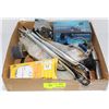 Image 1 : BOX OF ASST ITEMS INCL SUPREME CHASIS PARTS, VALVE