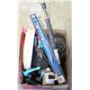Image 1 : BOX OF ASSORTED ITEMS INCL WIPER BLADE, SIGNAGE,
