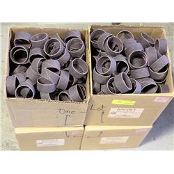 4 BOXES OF SANDING RINGS