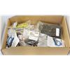 Image 1 : BOX OF ASSORTED PARTS INCL SPRINGS, CONNECTORS AND