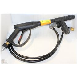 HIGH PRESSURE SPRAY GUN WITH HOSE