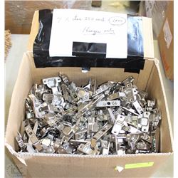 LOT OF 250 NEW HINGES