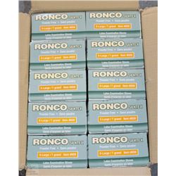 CASE OF RONCO SILKTEX LATEX XL GLOVES